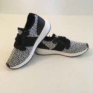 Black and Gray Sneakers. Size 9, fits Size 8